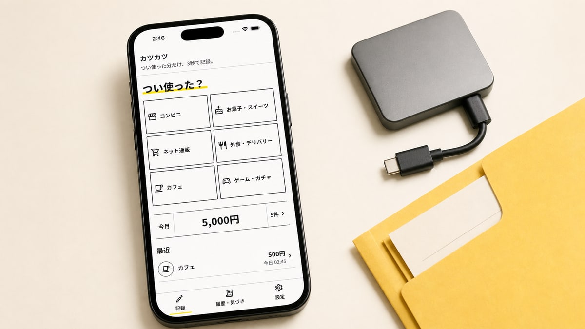 カツカツのバックアップ・復元FAQ：JSON、CSV、機種変更、購入復元